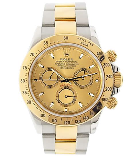 Rolex Daytona 18K Yellow Gold & Stainless Steel 